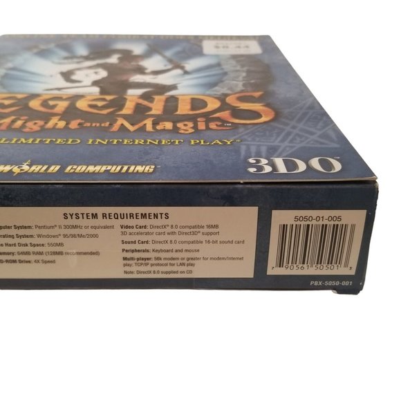 Legends of Might & Magic PC Game 3DO Video Game Big Box 2001 Medieval CD Rom - Picture 6 of 11